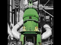 مطحنة طحن خام صناعية 55 - 250 طن/ساعة نوع رأسي