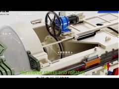 مكبس ترشيح ضغط ميكانيكي، وضع هيدروليكي يدوي مزدوج