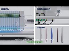 تعمل معدات تجفيف الحمأة الصناعية بفلتر الحزام بشكل مستمر على مدار 24 ساعة