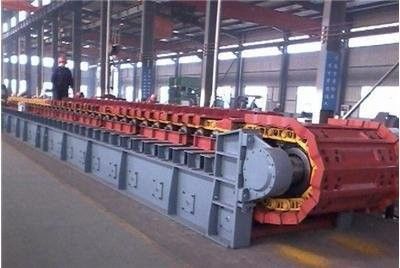 Mining Apron 1000tph Conveying Hoisting Machine Chain Plate Conveyor For Hard Rock
