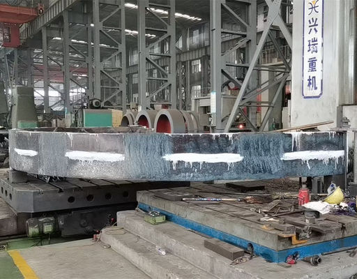 Customized Forging And Casting 16000mm Large Kiln Girth Gear 70 Module