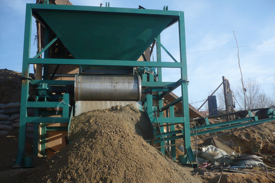 Drum Iron Ore Magnetic Separator Machine 180t/H Mineral Dressing