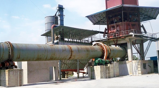 Large Cement Clinker Production Line Rotary Vertical Cement Kiln