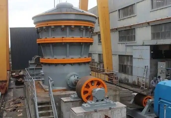 Automated Metallurgical And Building Materials High Productivity Hydraulic Gyratory Crusher