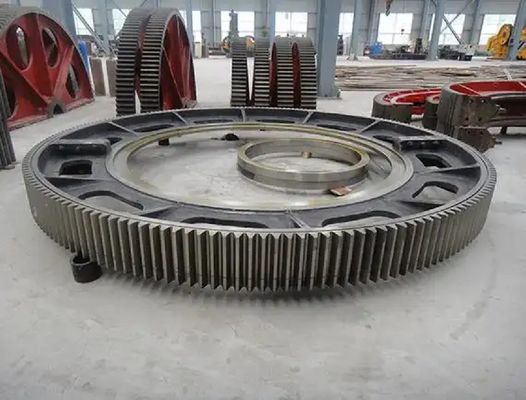 Wear-Resistant, Low-Noise Rotary Kiln Large Gear Ring Large Industrial Accessory