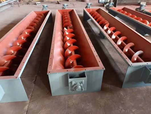 Screw Conveyors Are Used In The Chemical Mining Grain And Food Industries