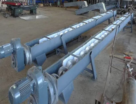 Screw Conveyors Are Used In The Chemical Mining Grain And Food Industries