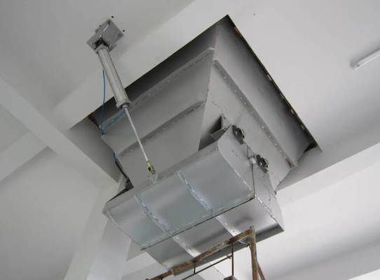 Electric And Pneumatic Cake Storage Hopper For Sewage Treatment