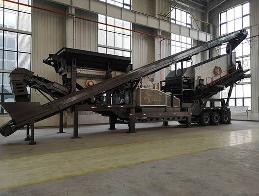 Mobile Crushing Plant Operates Smoothly With Stable Material Output