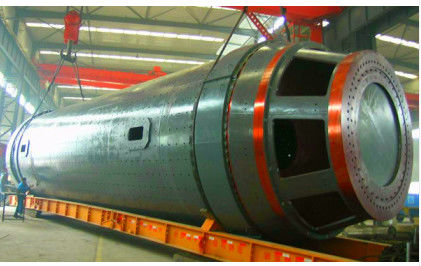 14-60 T / H مطحنة الكرة الاسمنتية الجافة لصناعة التعدين مطحنة طحن خام