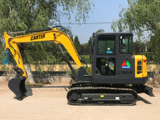 حفار مجنزر هيدروليكي CT60-9 معدات البناء الثقيلة