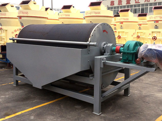 RoHS 7.5 kw معدات خلع الملابس الخام فاصل الأسطوانة المغناطيسي المستخدم في التعدين