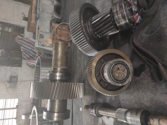 عالية الدقة مخصصة زاوية الضغط الرف وترس للآلات الصناعية