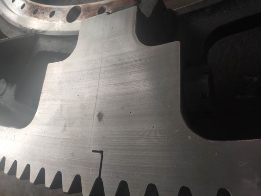 زاوية الضغط المخصصة رف التروس الحلزونية والترس لمطحنة الكرة