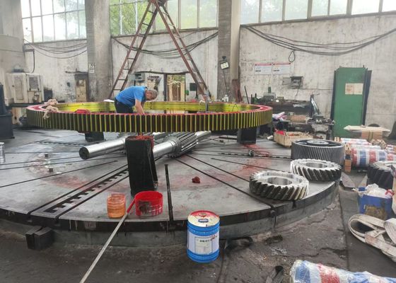 تروس الفرن الدوار وطاحونة الكرة ذات قدرة تحمل عالية وأداء مستقر