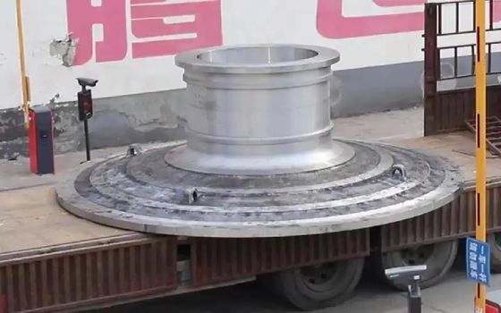 المقاومة للارتداء سبيكة طاحونة الكرات غطاء نهاية عمود مجوف صب متكامل