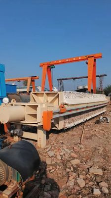 مرشح مكبس أسطواني زيت متنقل كبير مع حركة قماش ترشيح أوتوماتيكية