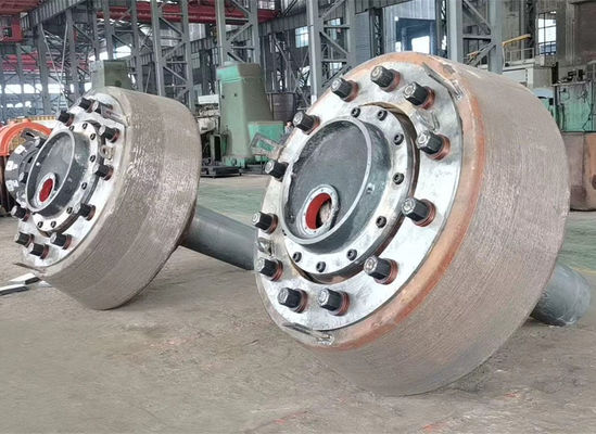 LGSM High Manganese Steel Grinding 1000t / H Mill Roller CITIC HIC Machine Parts