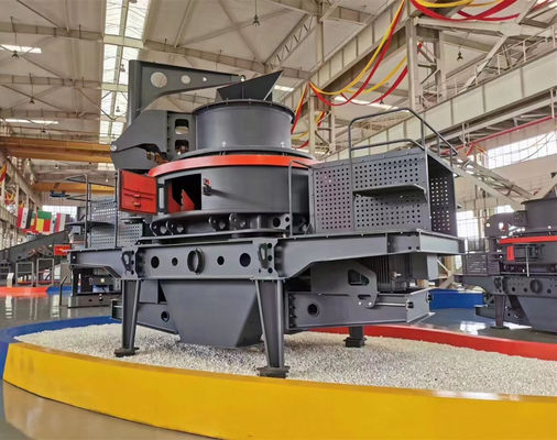 كسارة تصادمية بمحور عمودي VSI 600 T / H مطحنة خام