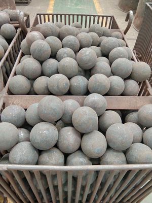يمكن ارتداؤها المصبوب الميديا ​​الكرة الكبيرة كروم 80 ملم قطع غيار آلة التعدين