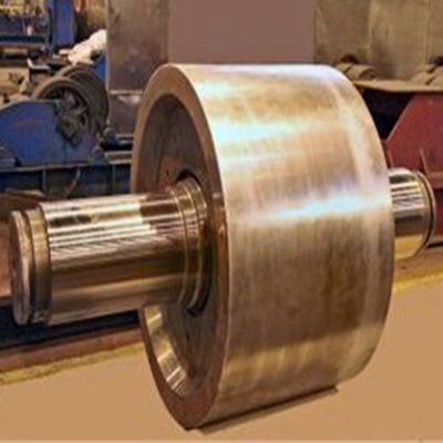 كبير مزورة الصلب DIN الأسمنت الفرن الدوار دعم الأسطوانة والعمود ZG35SiMn