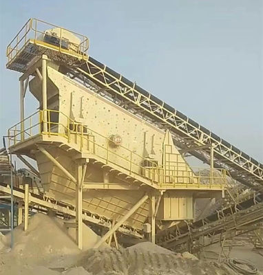 مالا الاهتزاز الرمال فاصل غربال 100TPH الخطي تهتز الشاشة