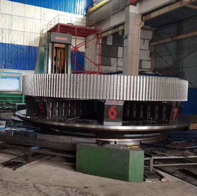 Dia 16000mm 70 Module Cement Ball Mill قطع غيار معدات الطوق
