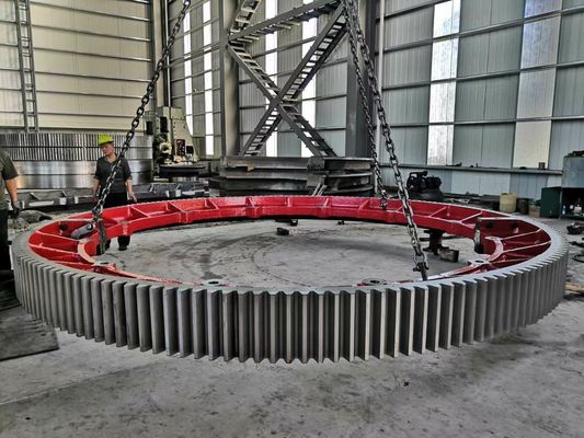 16000mm مطحنة الكرة الثقيلة والعتاد لمطحنة الكرة والفرن الدوار