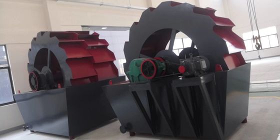 آلة غسيل الرمل 20-180 T / H في مصنع معالجة المعادن