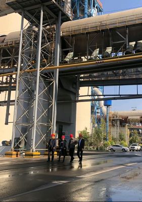 فرن دوار للأسمنت 6.0x95m 12000t / d لتطبيقات عمليات المعادن