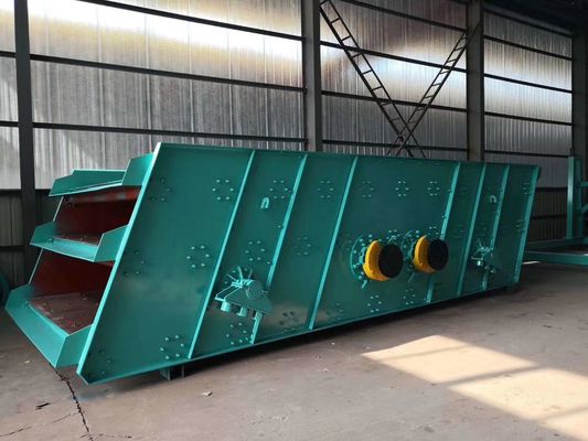 80-600 TPH كسارة الحجر بالاهتزاز غربال الحصى معمل غربلة رمال النهر