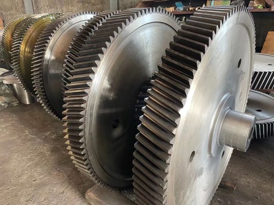 تخصيص سبائك الصلب تزوير ترس جير مباراة مع حلقة والعتاد